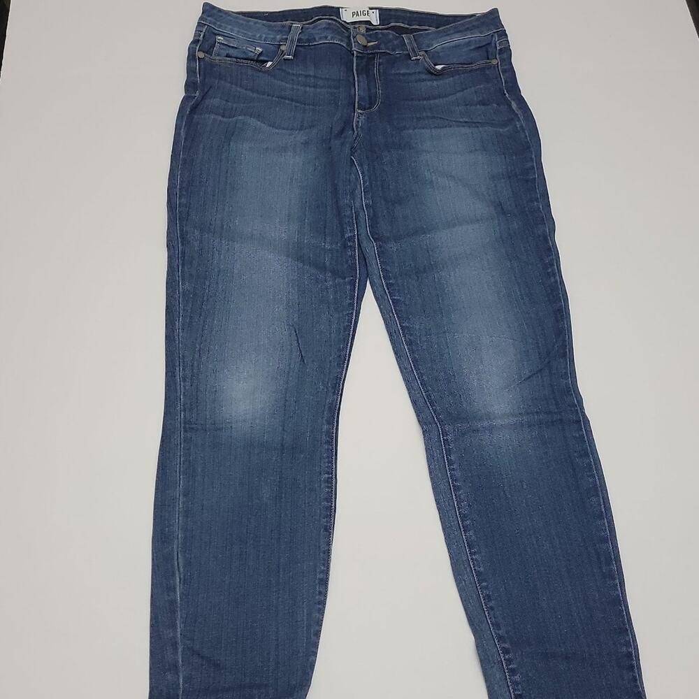 Paige Verdugo Ankle Jeans Medium Wash Denim